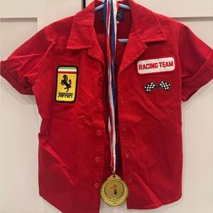 Toddler Race Car costume 3/4T